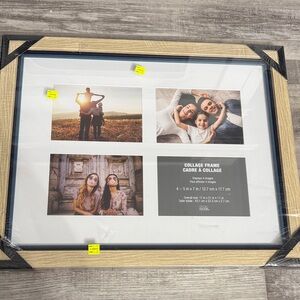 Studio Decor Natural and Black Collage Frame
